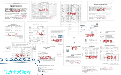 德语证件证明翻译盖章-有资质的翻译公司